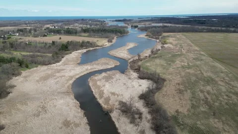 Slow river Video stock 306266745