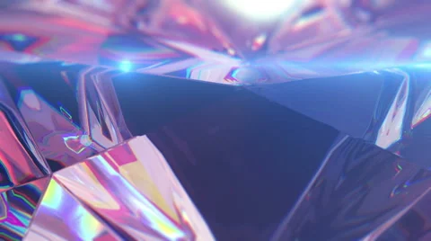 Slow rotating around the diamond, beautiful background Video stock 69010107