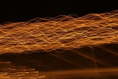 Slow shutter lights 스톡 일러스트
