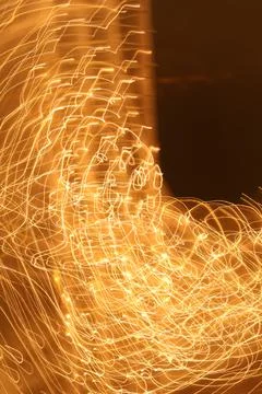 Slow shutter lights 스톡 일러스트