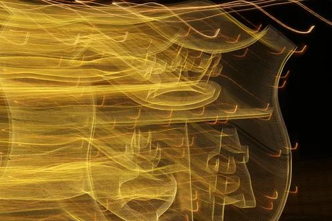 Slow shutter lights 스톡 일러스트