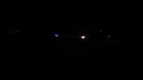Slow shutter speed timelapse of moving traffic Vídeo Stock 342398828