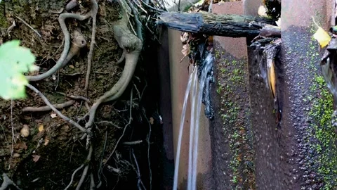 Slow shutter timelapse of running water Stock Footage 140883002