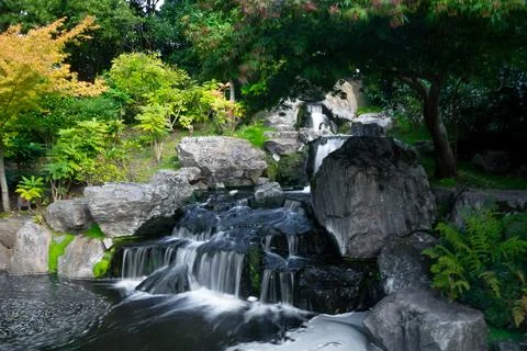 Slow Shutter Waterfall 写真素材