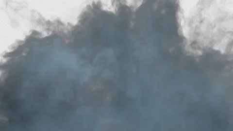 Slow Smoke On Alpha Stock Footage 205764529