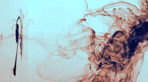 Slow swirling ink Vídeos de archivo 457729