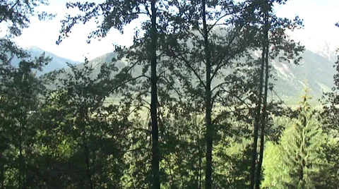 Slow Through The Rockies Video stock 34503557