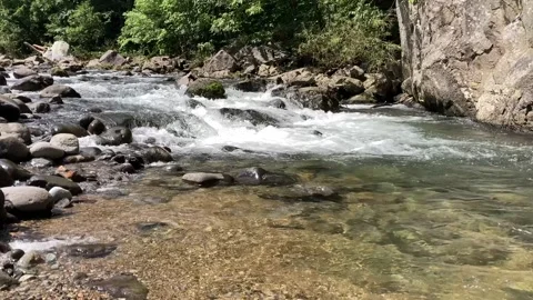 Slow Toyohara Streaming River Stock Footage 266859169