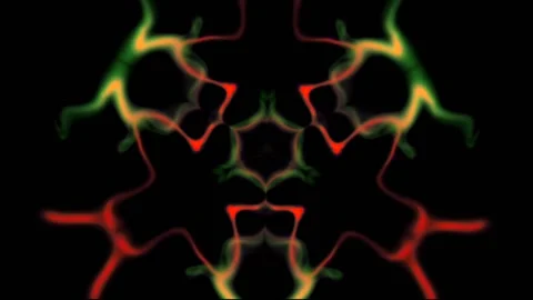 Slow Trippy Animation Club Visuals Stock Footage