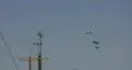 Slow turn 3 fighter formation fly by Vídeos en HD