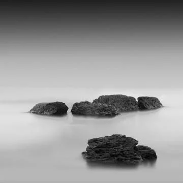 Slow water Stock Photos