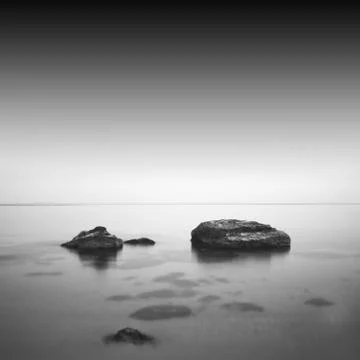 Slow water Stock Photos