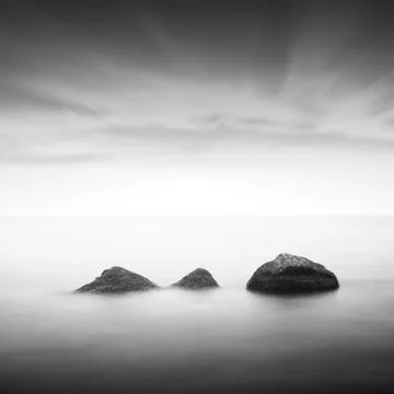 Slow water Stock Photos