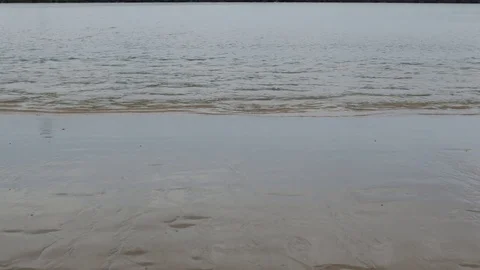 Slow wave in the ocean Stock Footage 75882793