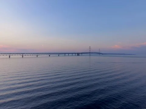 Slow waves rippling along the Mighty Mac Stock Footage 80892012
