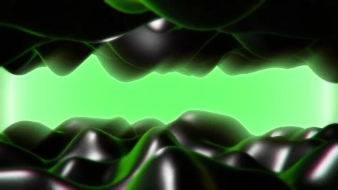 A Slow wavy deformed planes motion graphics Stock Footage 155227847