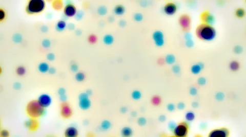 Slowly Bokeh Colored Particles Backgorund Loop Stock Footage 64711852