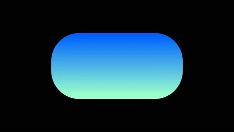 Slowly Breathing Oblong Rounded Rectangle Frame Stock Footage 143895189