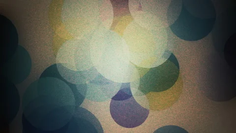 Slowly Colored Grainy Bokeh Particles Motion Background Stock Footage 100202207