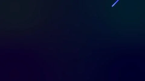 Slowly falling glowing blue lines Stock Footage 257087368