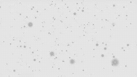 Slowly falling snow on alpha channel background, snowfall, winter, christma.. Stock Footage 307518796