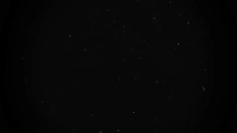 Slowly falling snow on black background Video stock 227221132