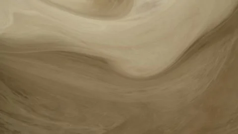 Slowly filling the light background with gray-brown paint. Stock Footage 281246772