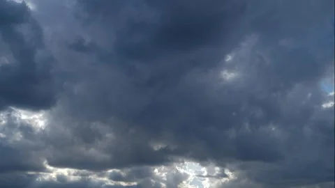 Slowly floating clouds across the sky Video stock 199288617