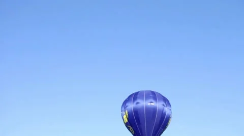 Slowly flying up balloon Stock Footage 54620921