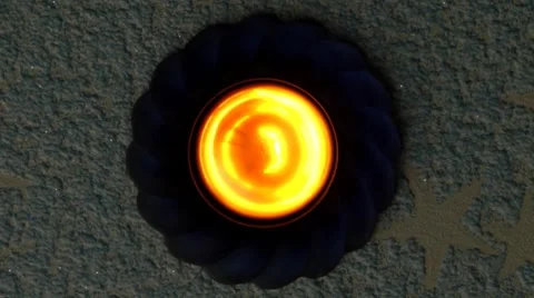 Slowly lighting up electric bulb Stock Footage 8685334