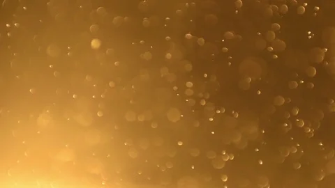 Slowly moving bubbles in water with drops on glass. Abstract moving glare Stockbeeldmateriaal 83849765