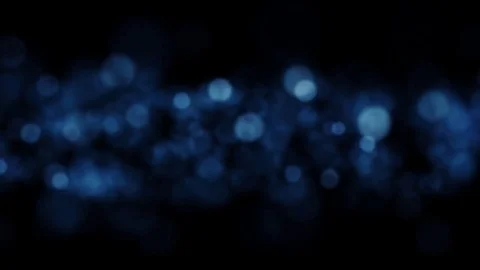 Slowly moving cloud of blurred blue circles Stock Footage 70681317