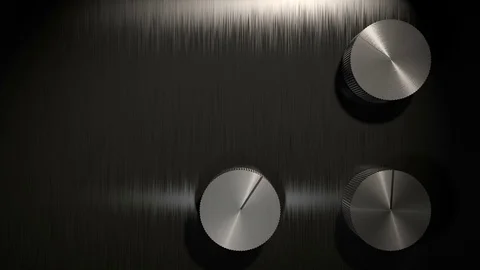 Slowly Moving Knobs as Background (3d rendering) Stock Footage 84778662