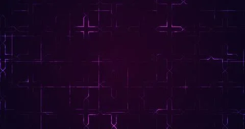 Slowly moving unique traditional pattern moving background. Mandela Egyptia.. Illustrazione stock
