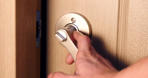 Slowly open the door 库存影片 162618536