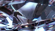 Slowly Rotating Diamond, Close Up. Stock Footage