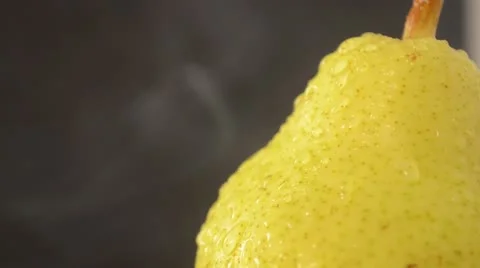 Slowly Rotating Pear Video stock 22015611