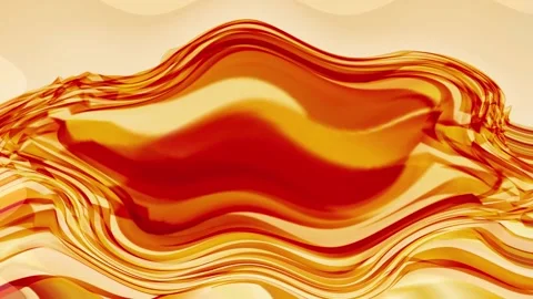 Slowly waving thick slices of 3D amber crystals on a bright background. Stock Footage 253186776