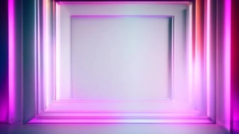 Slowly zooming out effect from a square multi-layered white frame with a pi.. Stock Footage 273954505