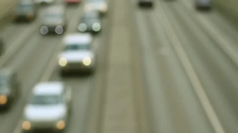 Slowmo cars Stock Footage 49739751