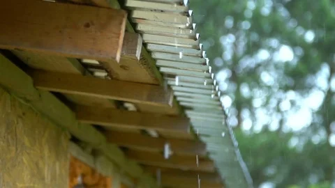 SlowMo rain 1 動画素材 79577744