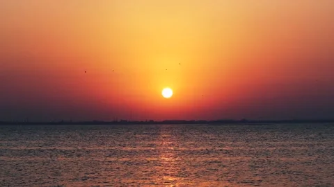 Slowmo Sunset Video stock 210549142