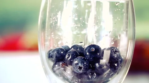 Slowmotion of the berrys Stock Footage 92650119