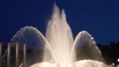 Slowmotion fountain Video stock 293869270