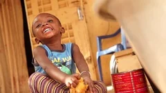 African Little Children Playing with Wheels Editorial Image - Image of  playing, fence: 116521095