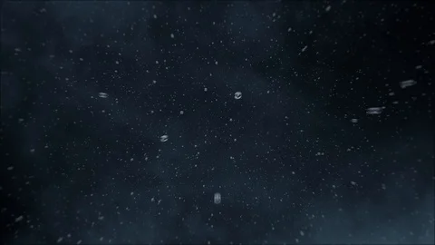 Slowmotion rain fromthe clouds Vídeo Stock 101301054