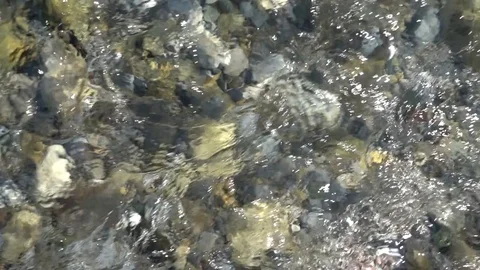 Slowmotion River Flow Stock Footage 78001040