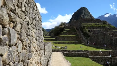 Slowmotion shot, Machu Pichu, Peru Full HD Stock Footage 163333178