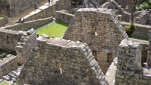 Slowmotion shot, Machu Pichu ruin, Peru Full HD Stock Footage 163333155