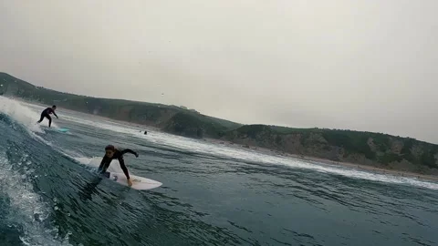 Slowmotion Surf 01 Stock Footage 162958055